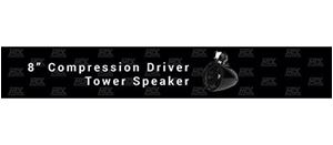 MTX Audio Releases 8" Compression Driver Tower Speaker