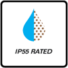 IP55 Rated