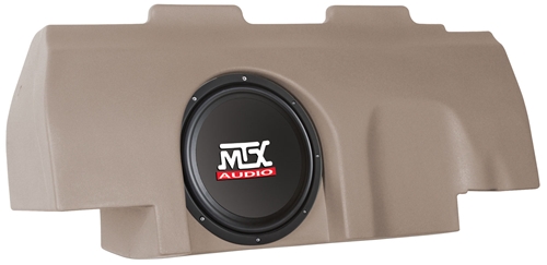 Picture of Fits Ford F-150 Super Cab Loaded 10 inch 200W RMS 4 Ohm Vehicle Specific Custom Subwoofer Enclosure 