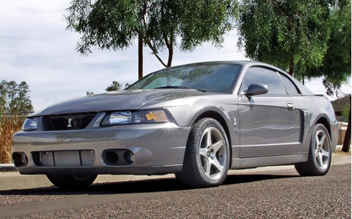 Picture of Ford Mustang Amplified 10 inch 200W RMS Vehicle Specific Custom Subwoofer Enclosure 