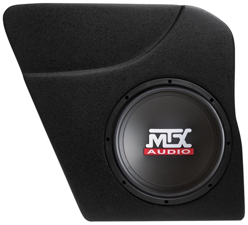 Picture of Honda Civic Amplified 10 inch 200W RMS Vehicle Specific Custom Subwoofer Enclosure 